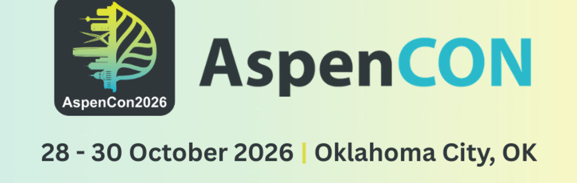 Aspen Con 2026 Logo and the text: Aspen Con, 28-30 October 2026, Oklahoma City, OK