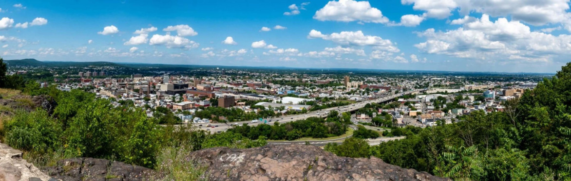 The view from Garret Mountain
