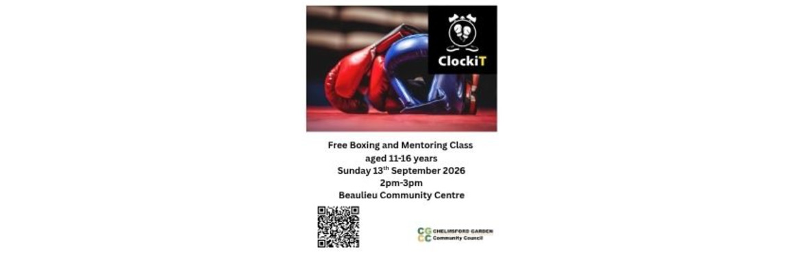 Clock It boxing poster