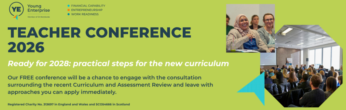 YE Teacher Conference 2026: Funder/Supporter Ticket, Manchester