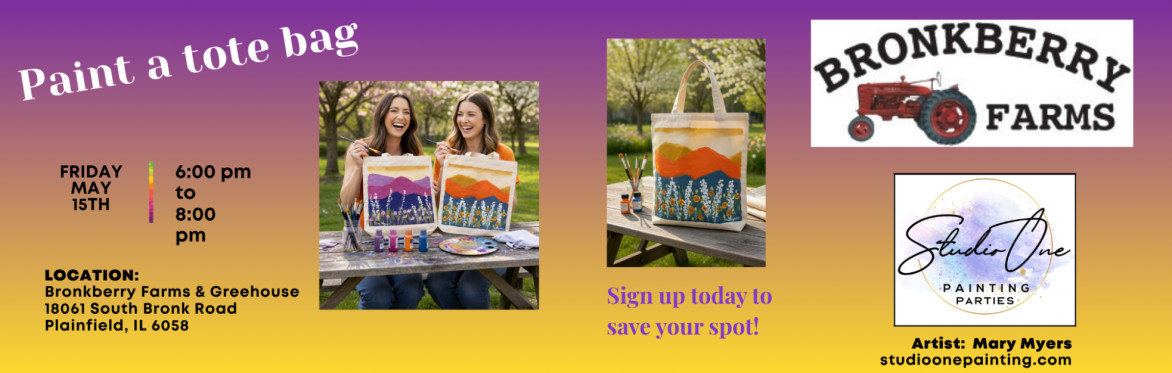 Paint a Tote at Bronkberry Farms
