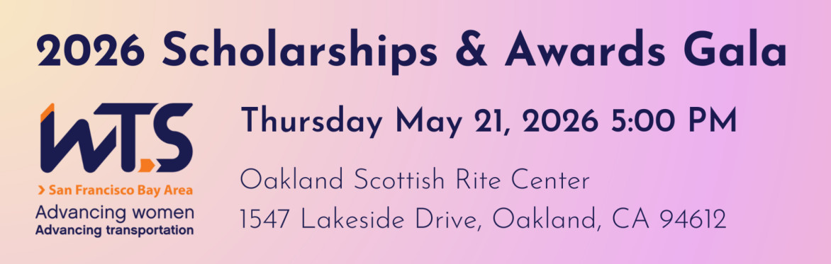 Banner for 2026 WTS Scholarships & Awards Gala