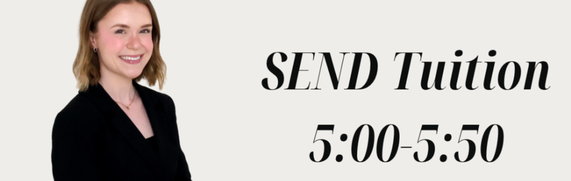 SEND Group Tuition 5:00-5:50pm