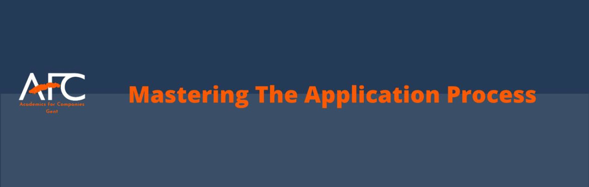 Mastering the Application Process