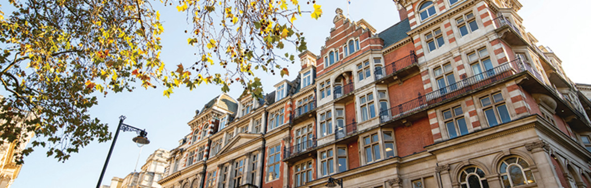 An exterior view of One Birdcage Walk