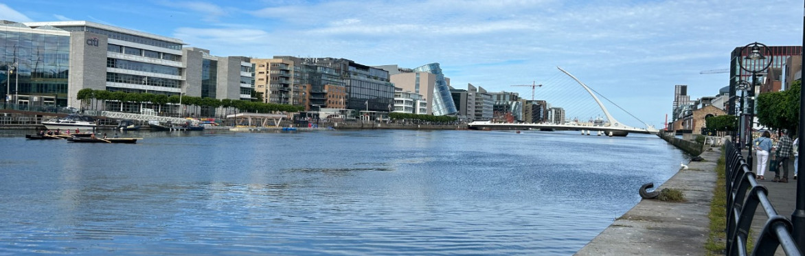 A Deep Time Walk Dublin riverside