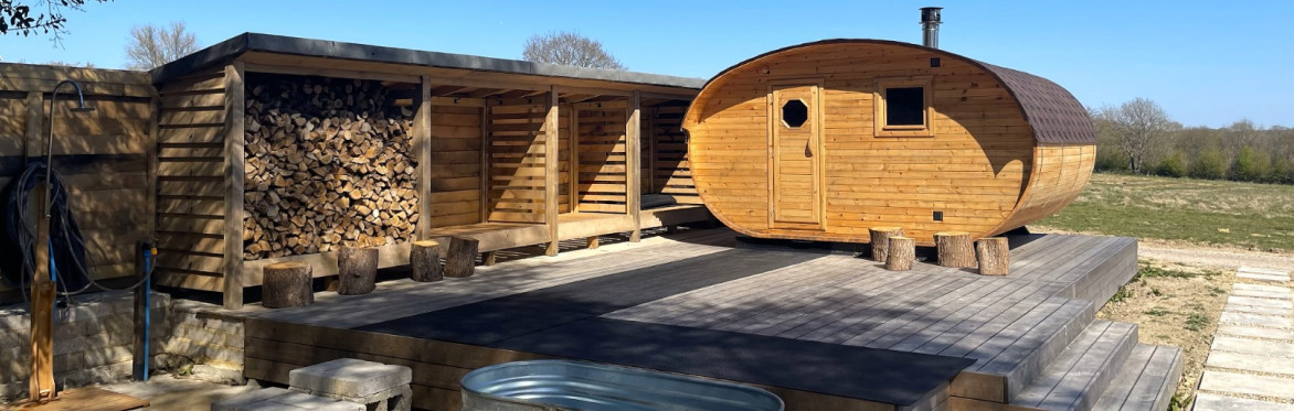 Wild Sauna at Hackhurst Farm