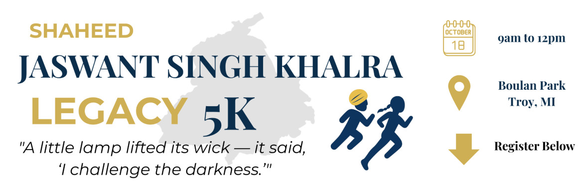 Shaheed Jaswant Singh Khalra Legacy 5k