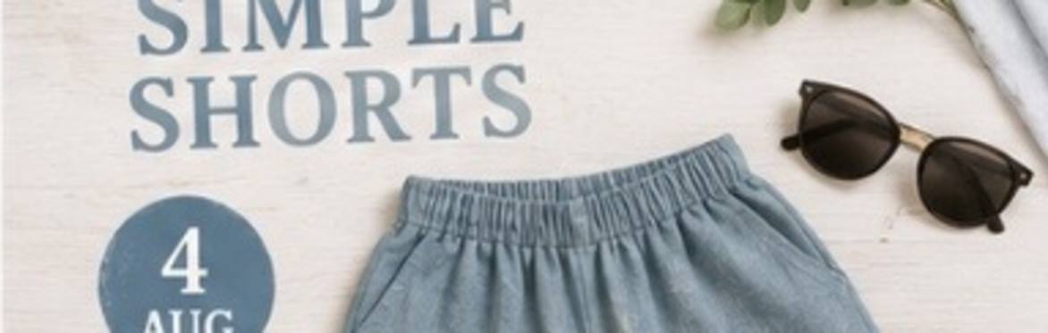 Beginner friendly sewing - shorts