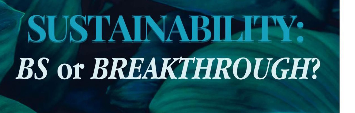 Sustainable Fashion: BS or Breakthrough?