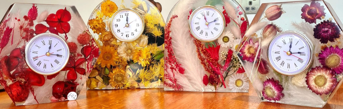 Resin Clock Making Workshop