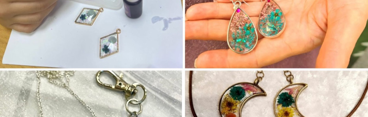 Resin Jewellery Making Workshop