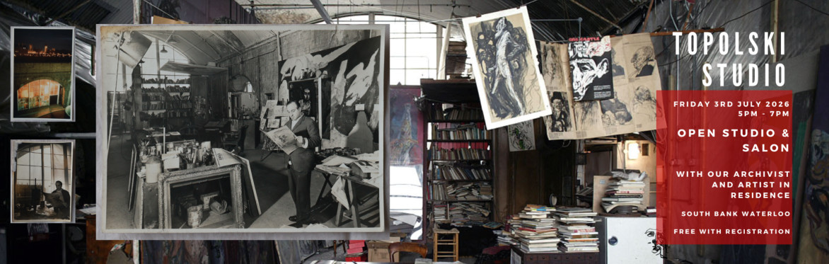 Topolski Studio - Open Studio Salon #1 - Fri 3rd July