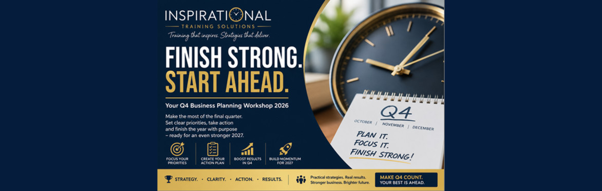 Finish Strong: Your Q4 Business Planning Workshop 2026