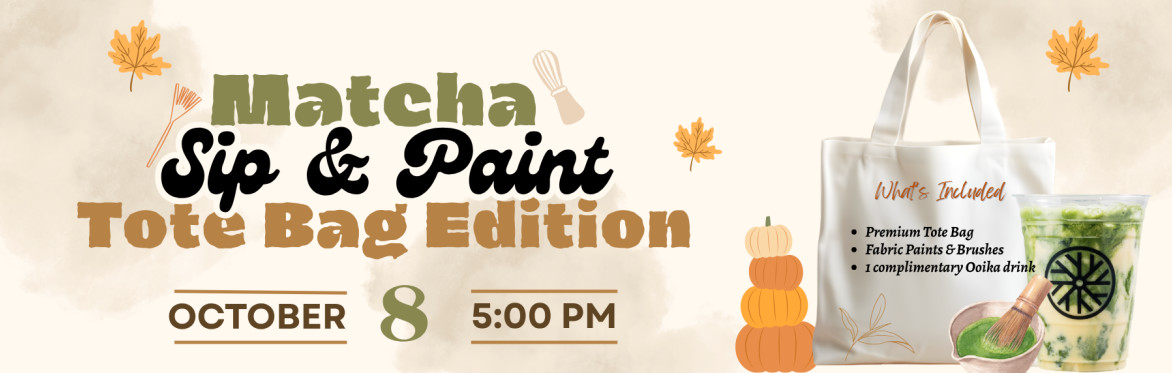 Tote Bag Painting: Fall Edition