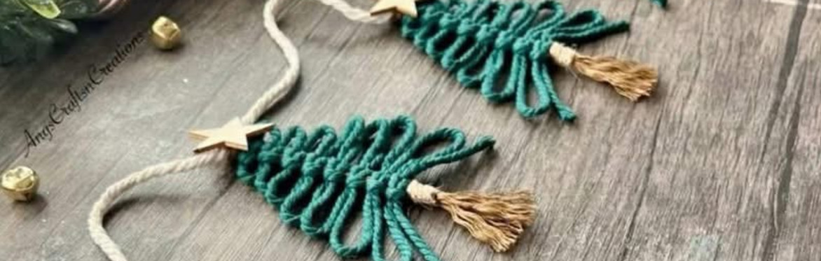 Macrame Tree Garland