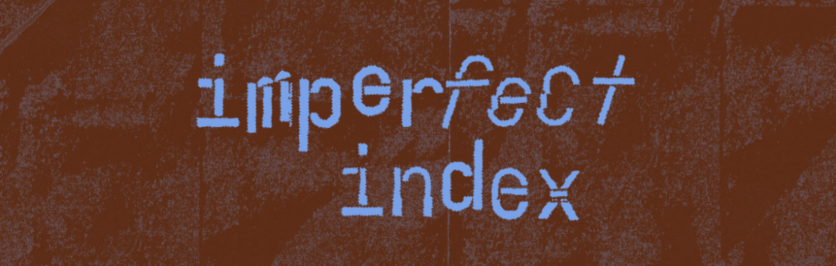 imperfect index: conversations on graphic design