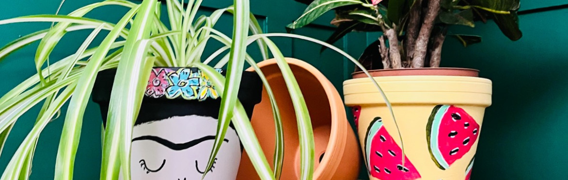 Plant Pot Painting Workshop
