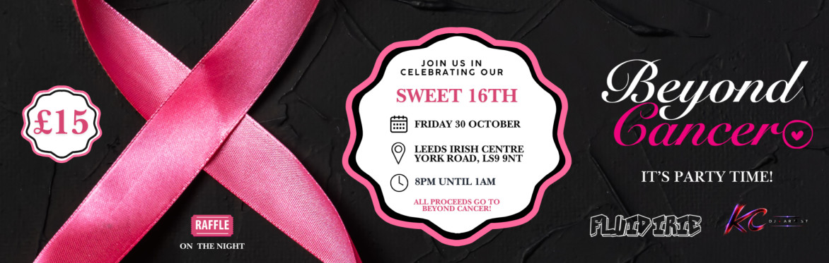 Beyond Cancer's Sweet 16th