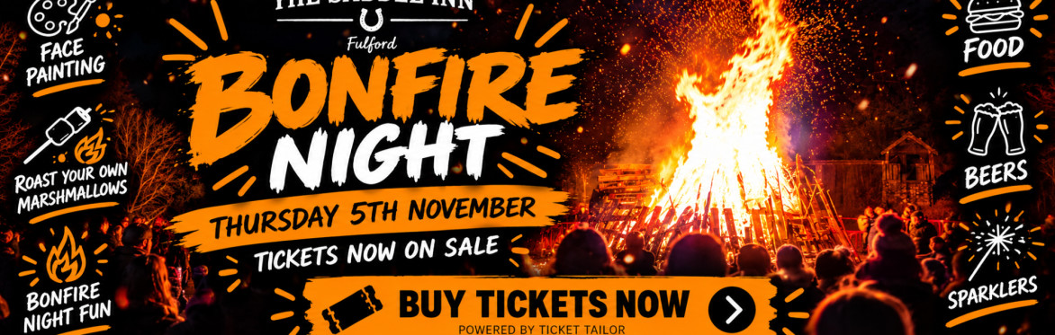 Saddle's Bonfire Night 2026