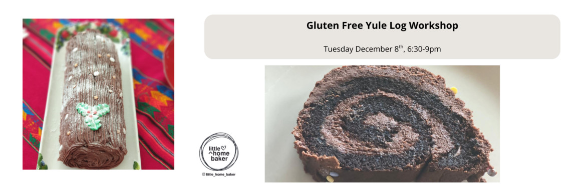 Gluten Free Christmas Yule Log Workshop