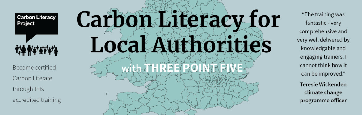 Carbon Literacy training for Local Authorities