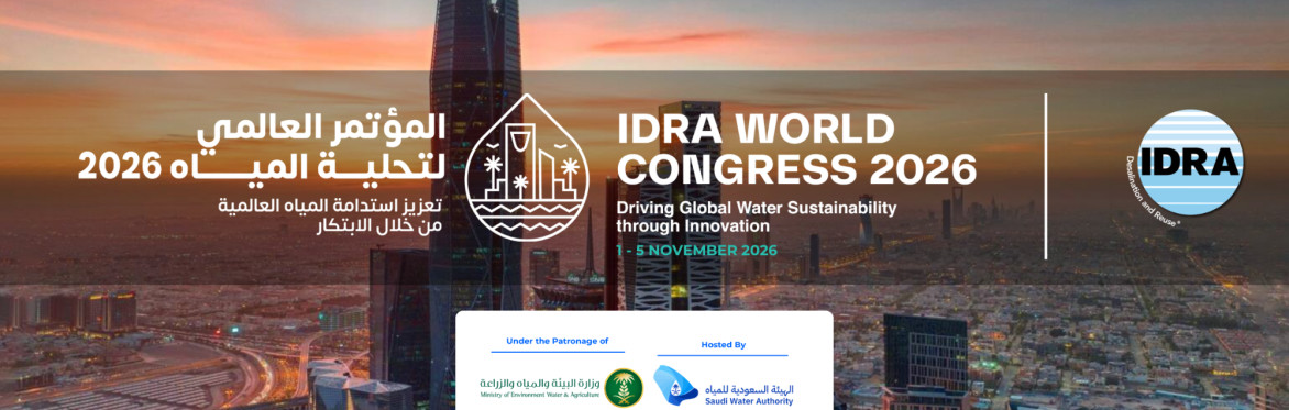 IDRA World Congress 2026: Driving Global Water Sustainability Through Innovation