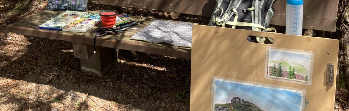 En Plein Air Watercolor Painting Class with Kati Christoffel
