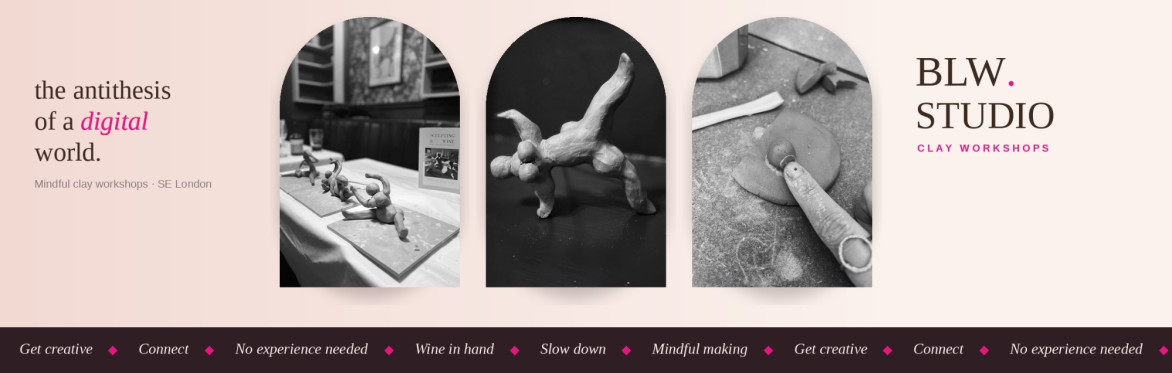 Sculpting & Wine | Clay Workshop with BLW. Studio