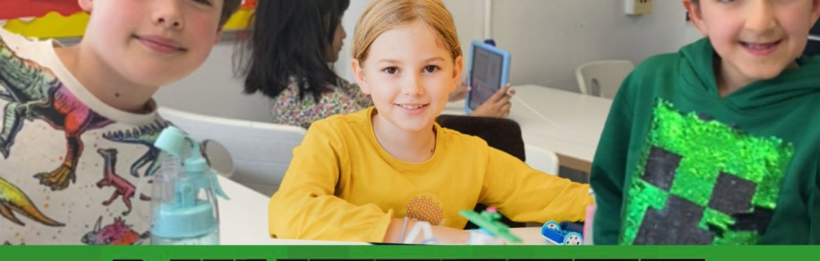 Children coding in Minecraft Education on iPads