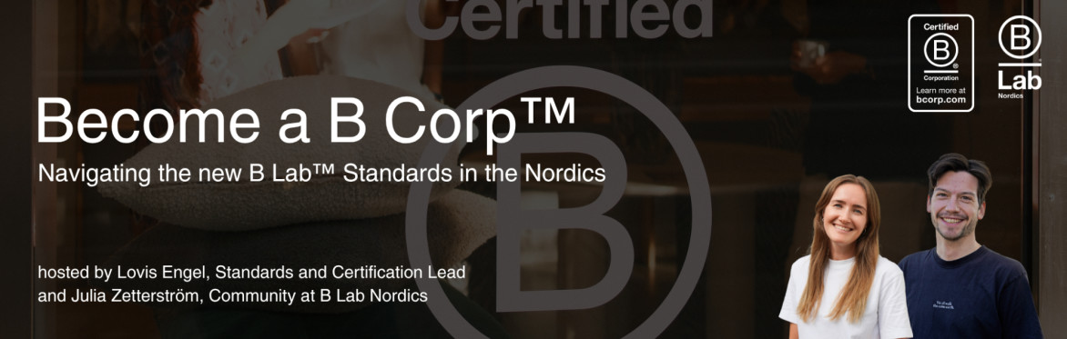 Become a B Corp | Online
