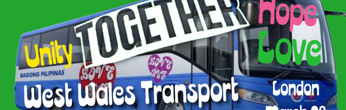 WEST WALES COACH to TOGETHER AGAINST THE FAR RIGHT MARCH in LONDON  March 28, 2026