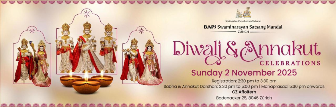 BAPS Switzerland Diwali and Hindu New Year Celebration 2025
