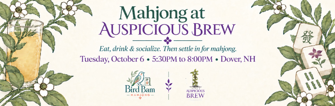 Bird Bam Mahjong at Auspicious Brew