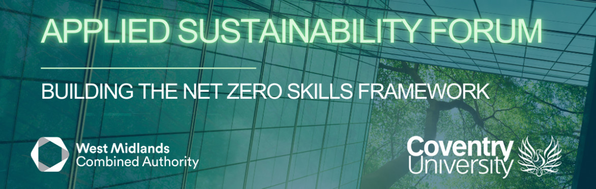 Applied Sustainability Forum (ASF) Building the Net Zero Skills Framework