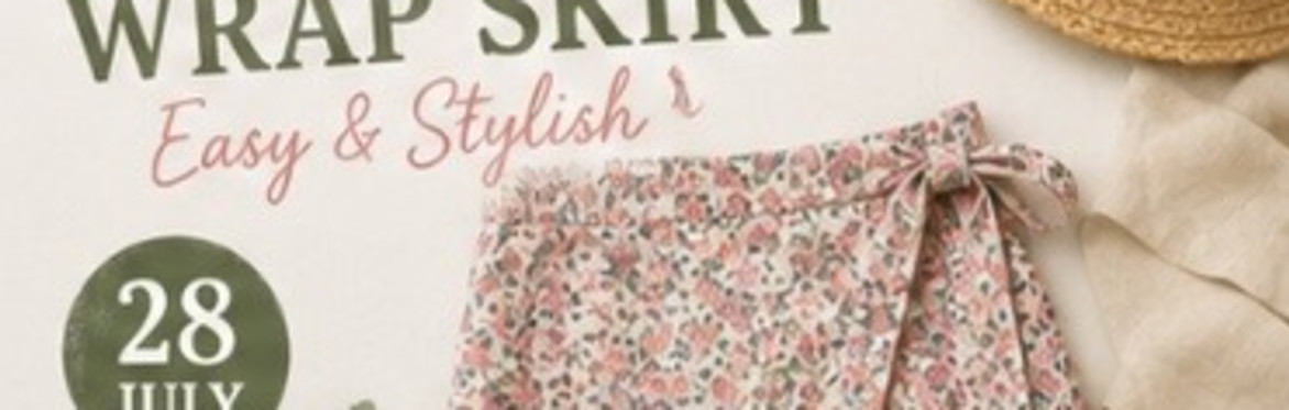 Sewing - Beginner Friendly Wrap Skirt