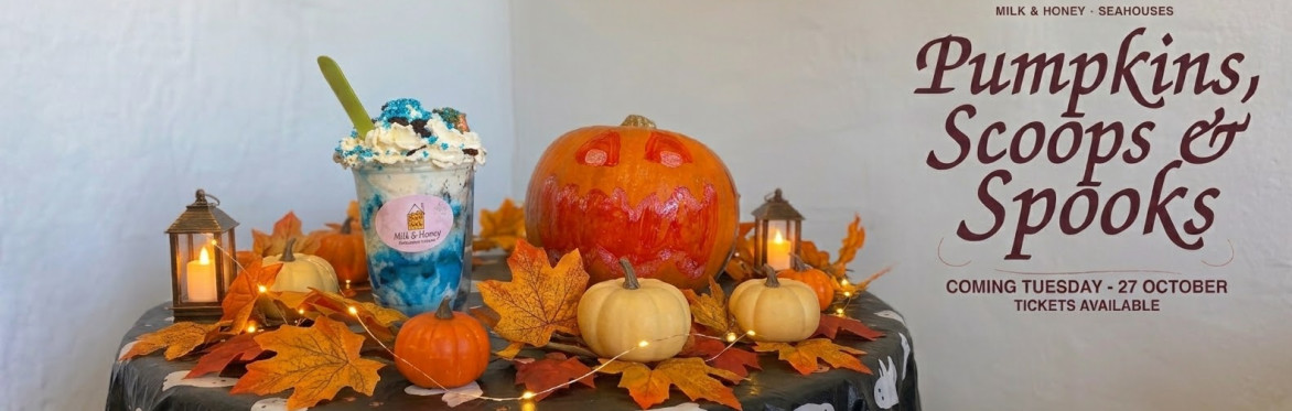 Pumpkins, Scoops & Spooks