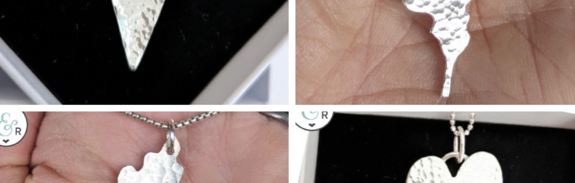 Silver Clay Hammered Necklace Workshop