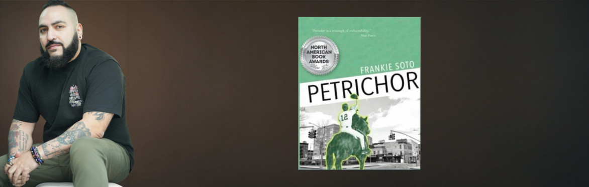 The cover of Frankie Soto's Petrichor