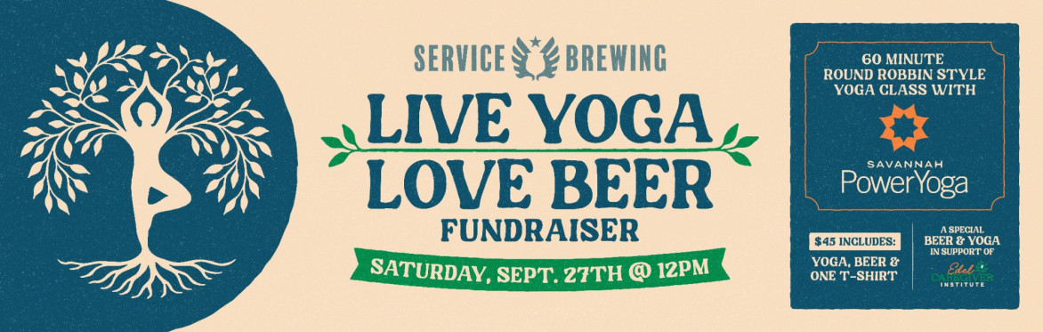 Live Yoga, Love Beer Fundraiser for Hospice Savannah