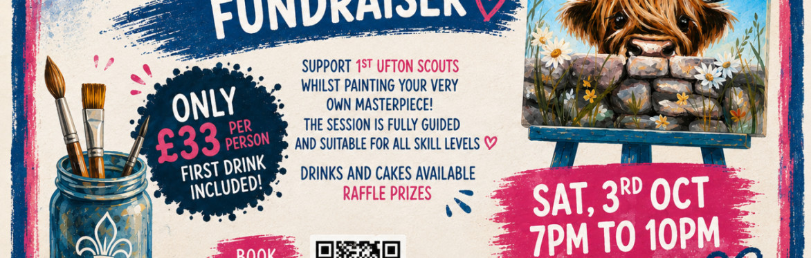 Sip & Paint Fundraiser for 1st Ufton Nervet Scouts