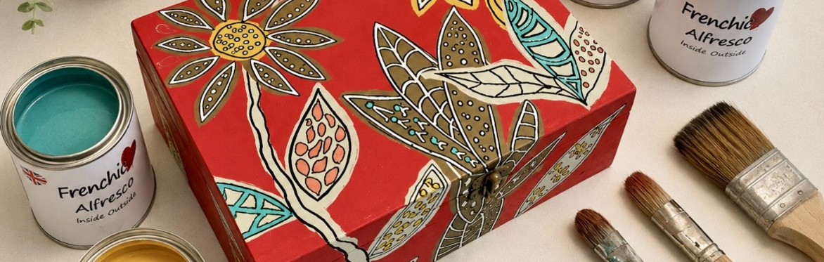 Frenchic Paint & Posca Wooden Box Workshop