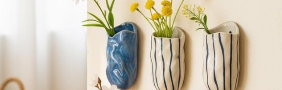 Autumn Seasonal Makers - Mini Clay Magnet Vases