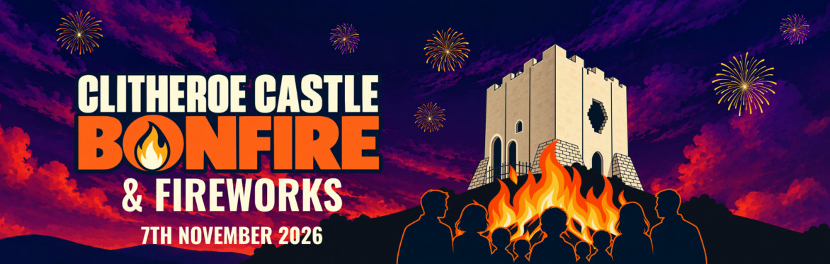 Clitheroe Castle Bonfire + Fireworks 2026