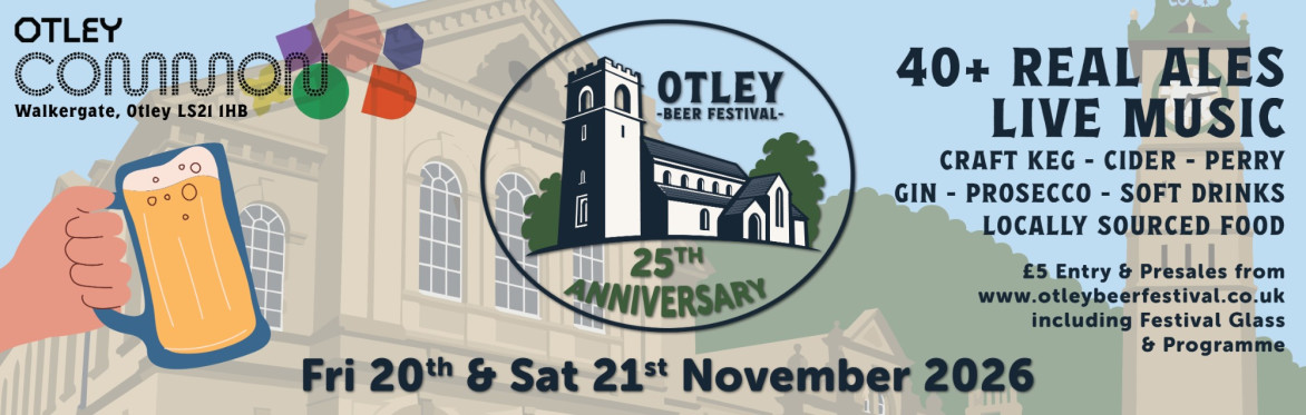 Otley Beer Festival - Pre Sale