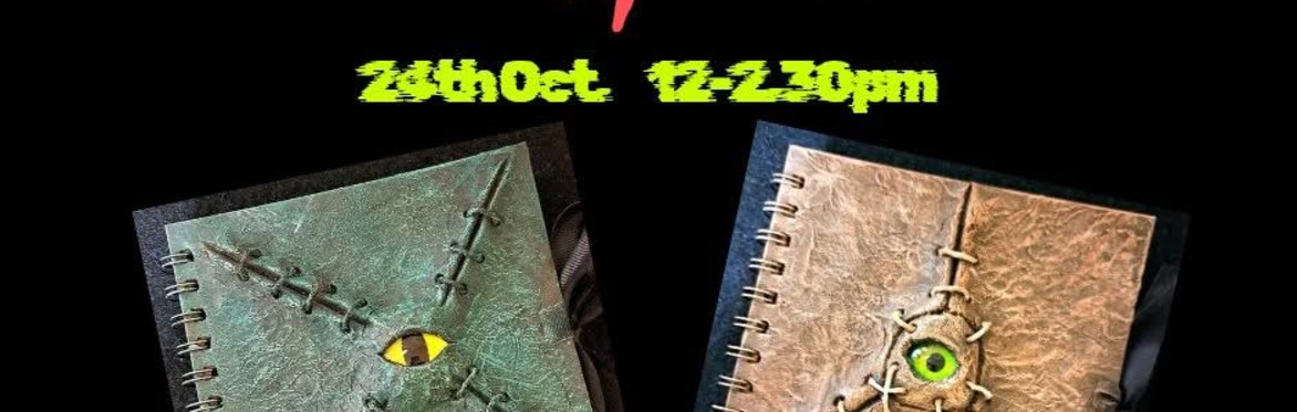 Powertex - Halloween Altered Scrapbook