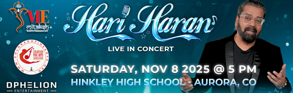 HARIHARAN LIVE IN CONCERT