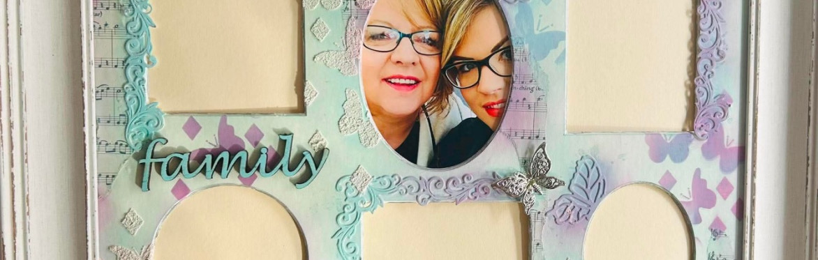 Mixed media frame