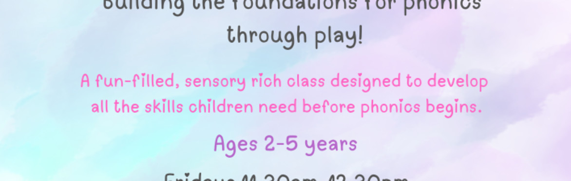 Jelly Dots: Pre-Phonics Play Club