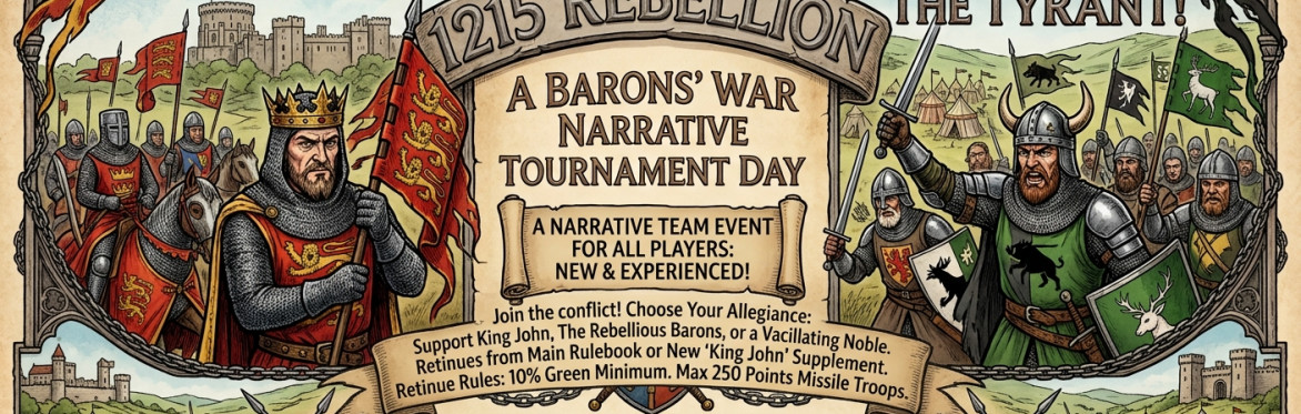 "1215 Rebellion." A Barons War Narrative Tournament Day.